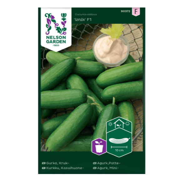 Frø til dyrking av potteagurk