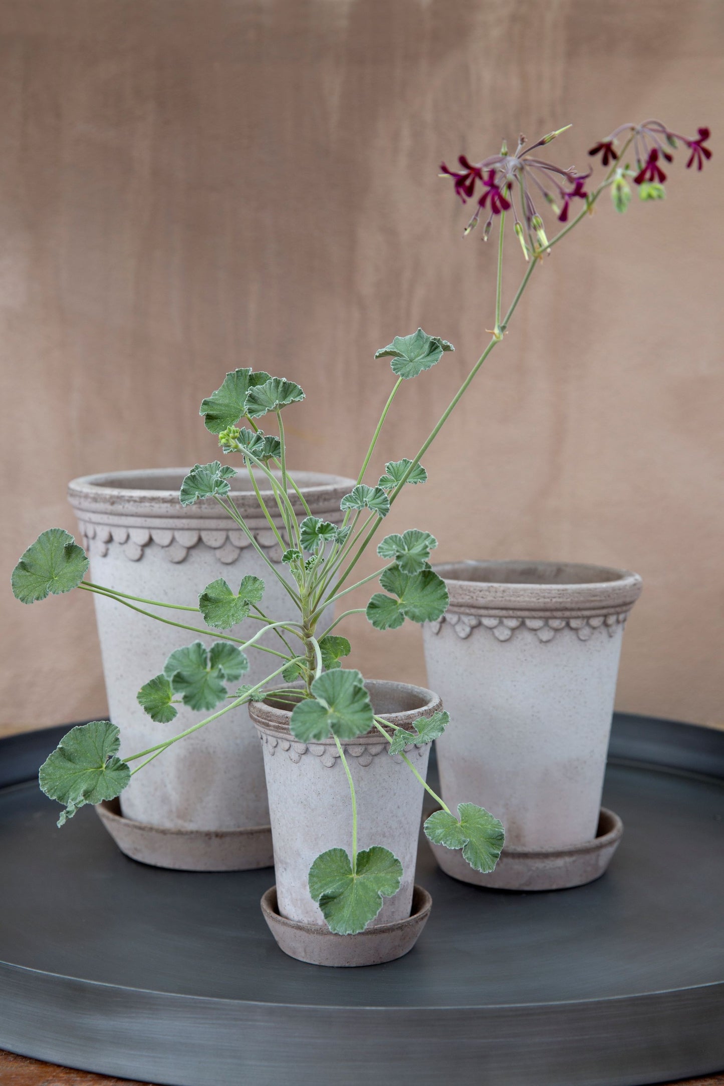 Københavner Krukke Høy 14cm, Grå