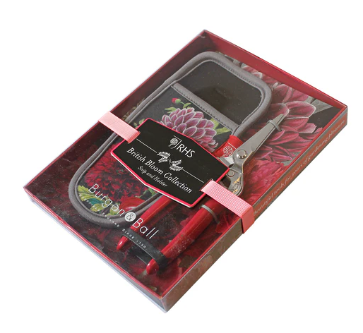 Plantesaks fra Burgon & Ball for å kutte og forme blomster, både i hagen og ved arrangementer.