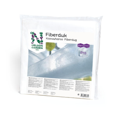 Fiberduk for beskyttelse av planter utendørs