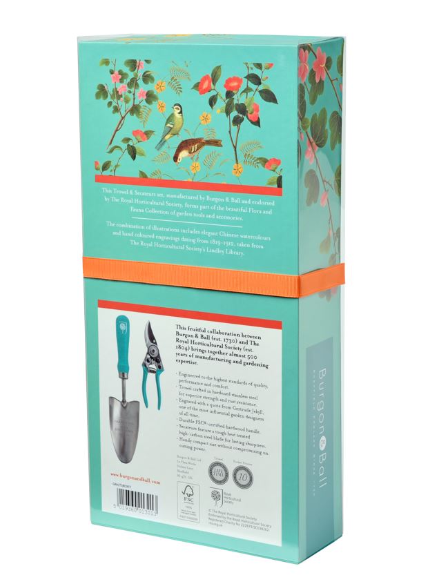 Håndspade og beskjæringssaks i gaveeske - Flora & Fauna