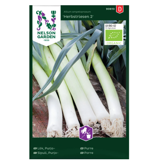 Frø til dyrking av Purreløk 'Herbstriesen'
