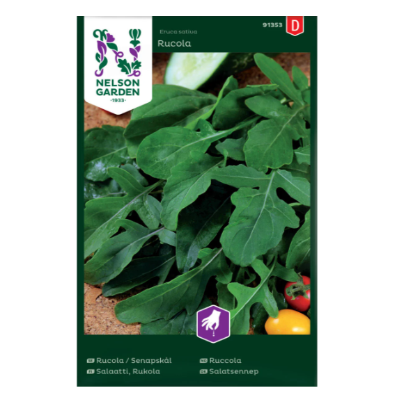 Frø til kultivering av Ruccola