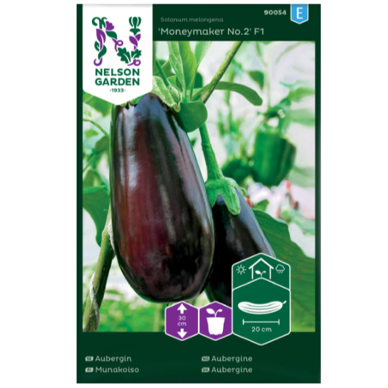 Frø til dyrking av Aubergine
