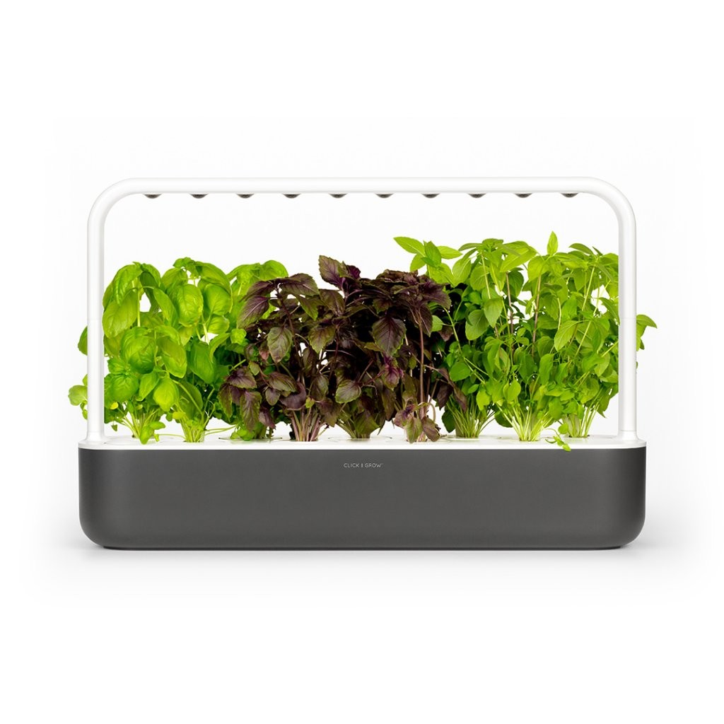 Click and Grow Smart Garden 9 Startkit – Selvvanning & LED plantebelysning
