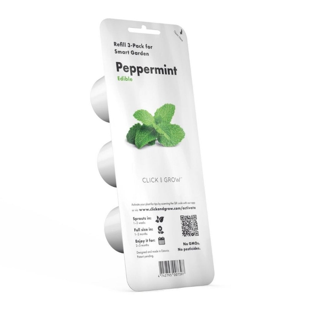 Click & Grow Smart Garden Refill 3-pack – Peppermynte