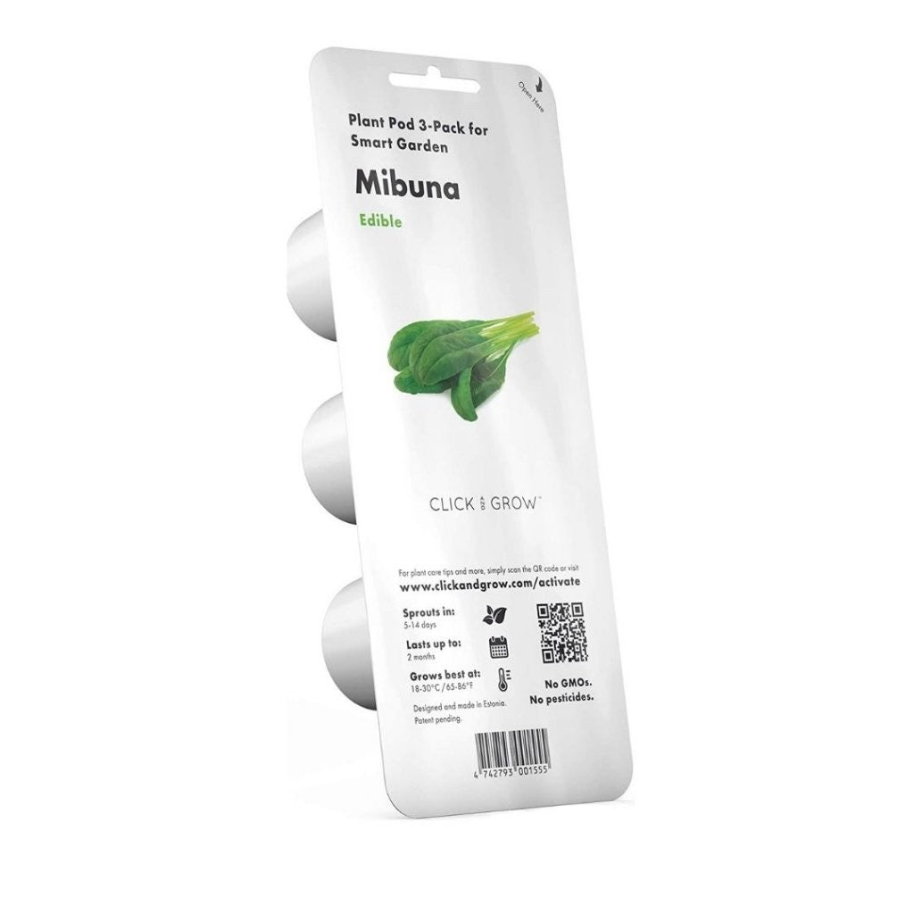 Click & Grow Smart Garden Refill 3-pack – Mibuna