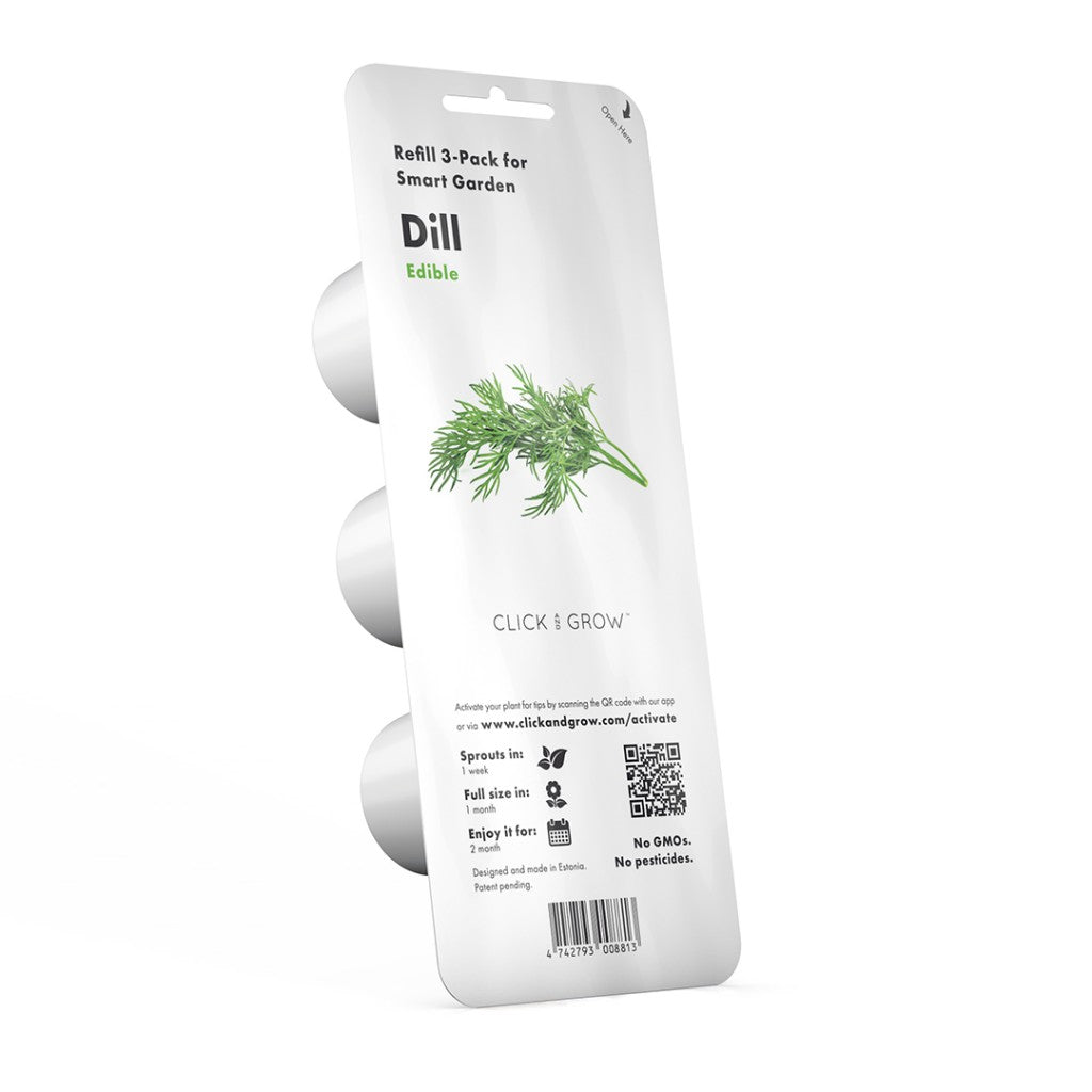 Click & Grow Smart Garden Refill 3-pack – Dill