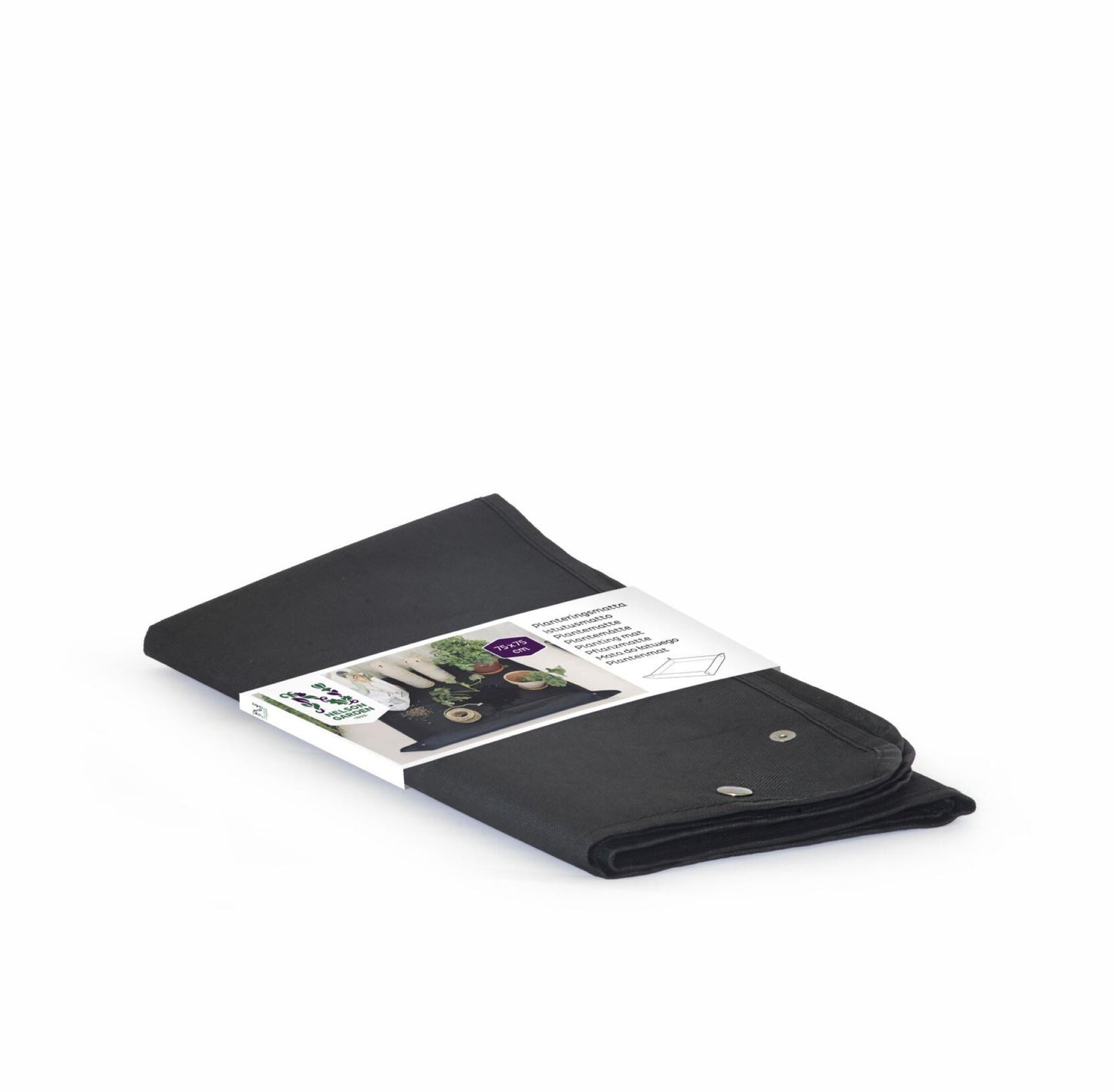 ammenbrettet plantematte klar for oppbevaring