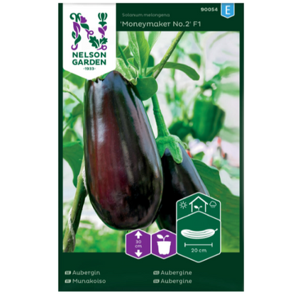 Frø til dyrking av Aubergine