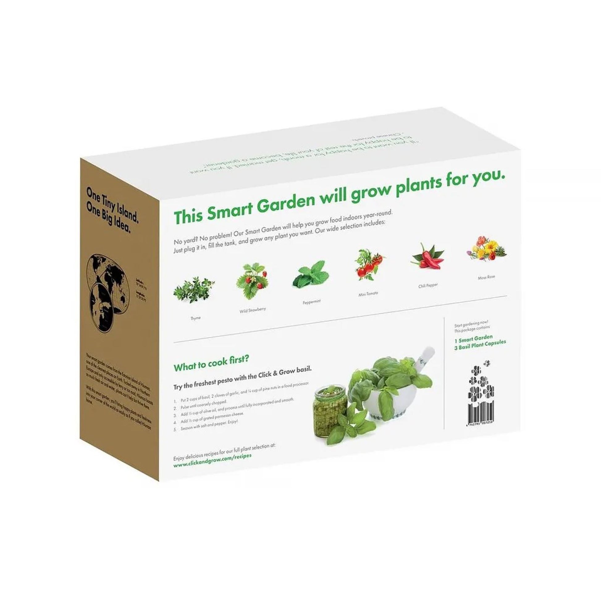 Smart Garden 3 pakke – komplett innendørs plantedyrker for å dyrke urter og grønnsaker enkelt i hjemmet.