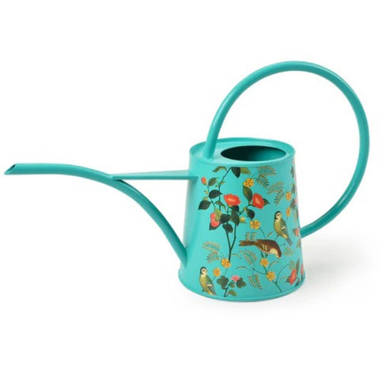 Flora og Fauna vannkanne for innendørs planter med fuglemotiv