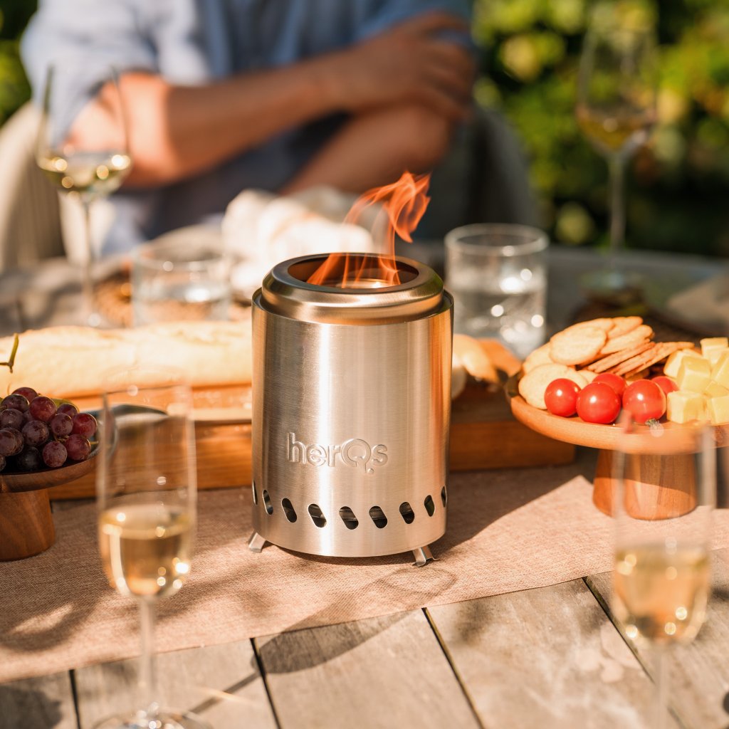 FirePit Mini H18 - Bordpeis for Balkong og små uterom