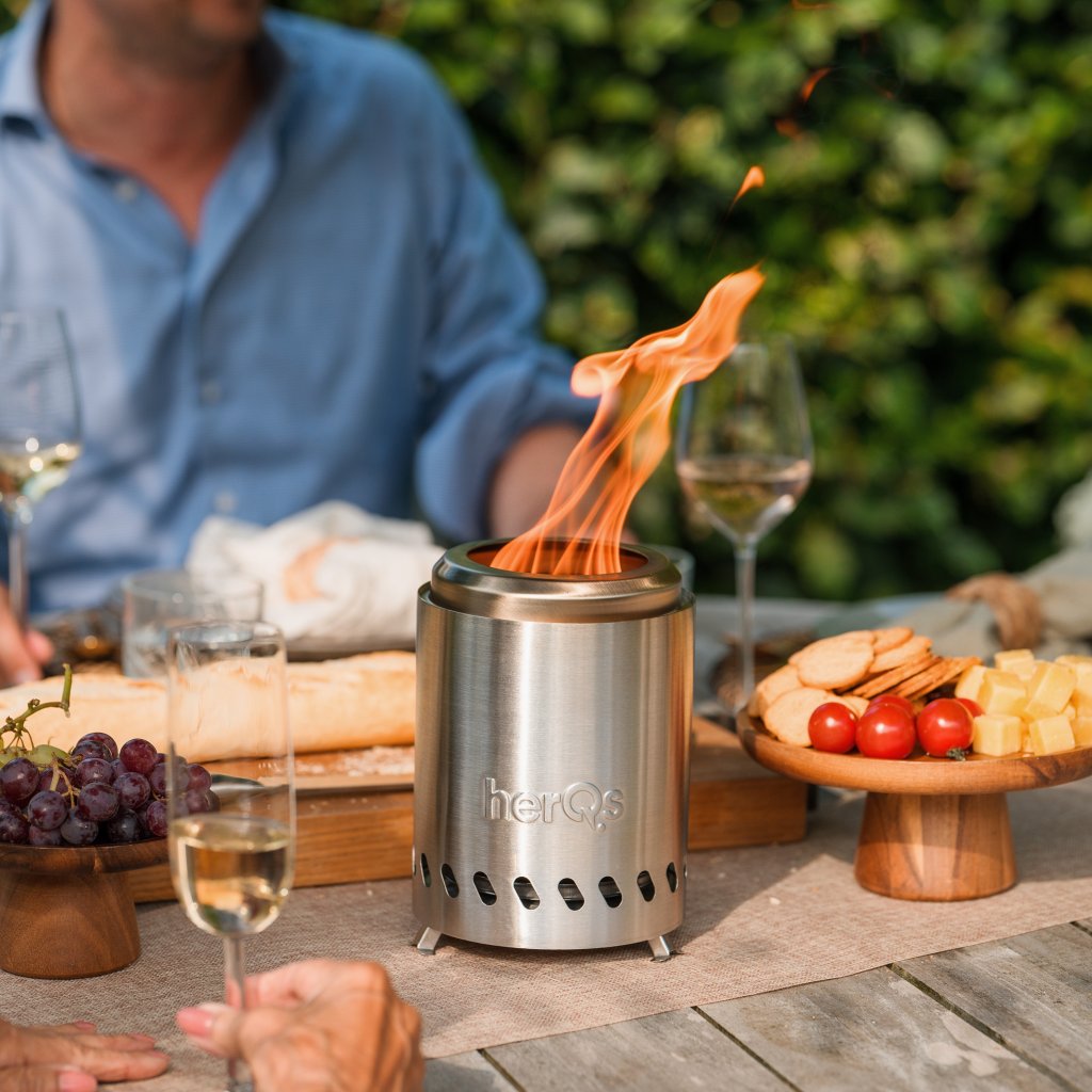 FirePit Mini H18 - Bordpeis for Balkong og små uterom
