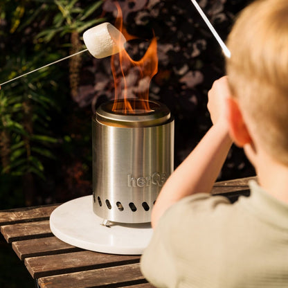 FirePit Mini H18 - Bordpeis for Balkong og små uterom