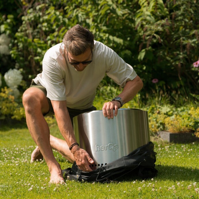 FirePit Blaze H36 cm– Peis for store sammenkomster og uforglemmelige minner