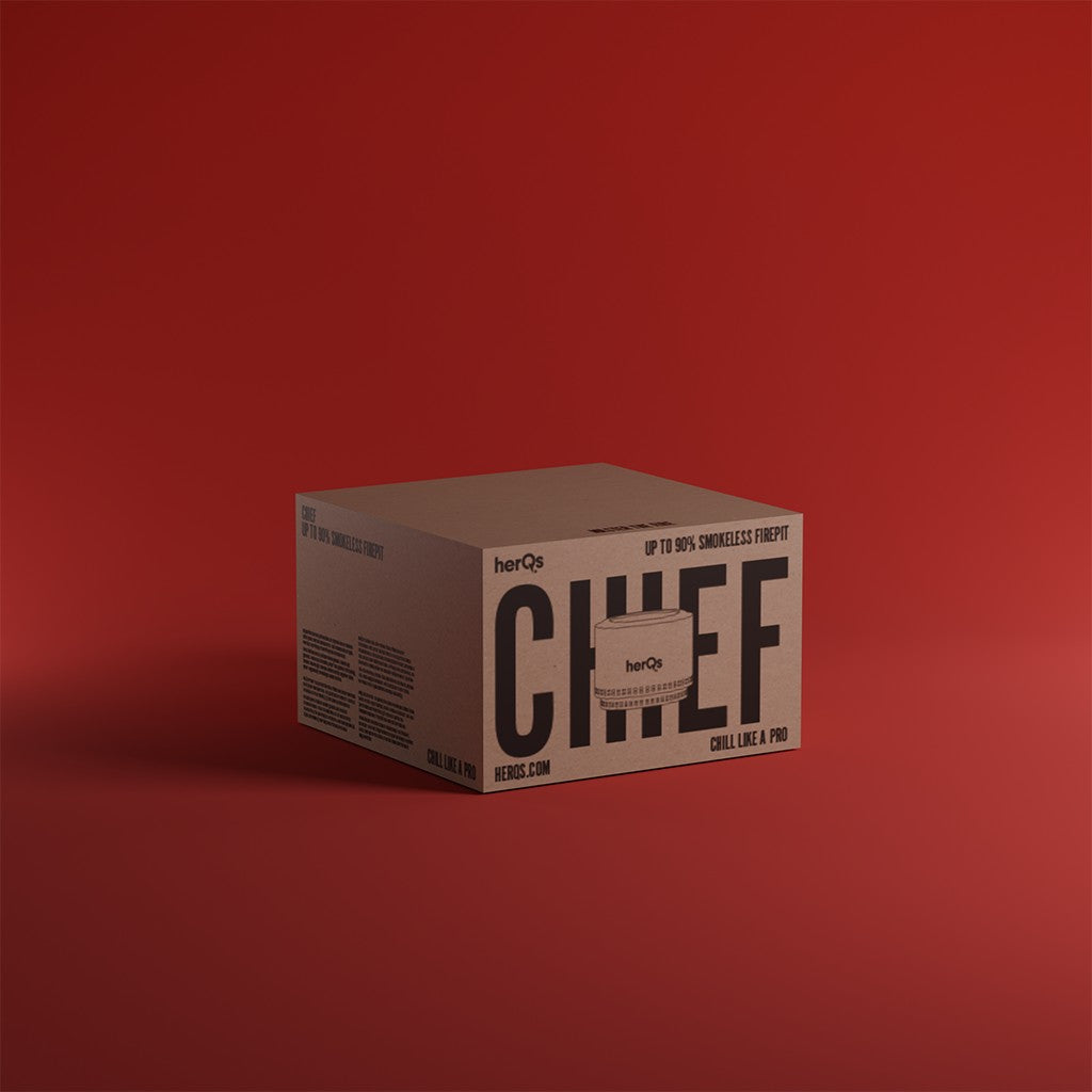 FirePit Chief H43 - Peis for store sammenkomster på uteplasser, hager og eventer
