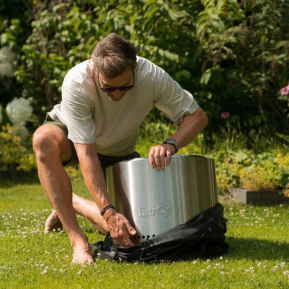 FirePit Cozy H36 – Røykfri peis for 6-8 personer på uteplasser og hager