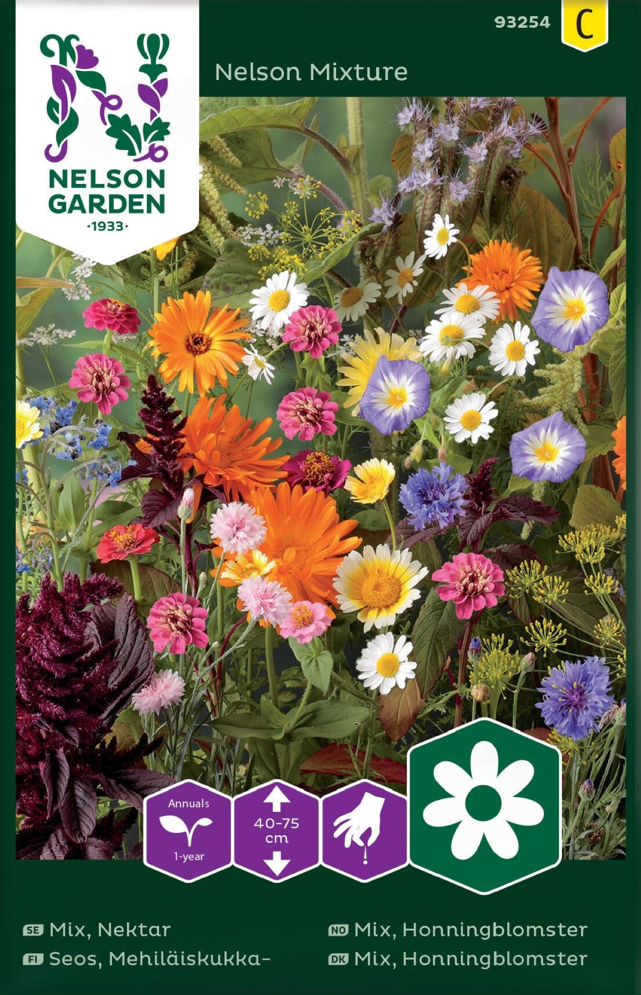 Honningblomster som tiltrekker bier og pollinatorer
