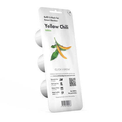 Click and Grow Smart Garden – Refill Gul Chili (3-pack)