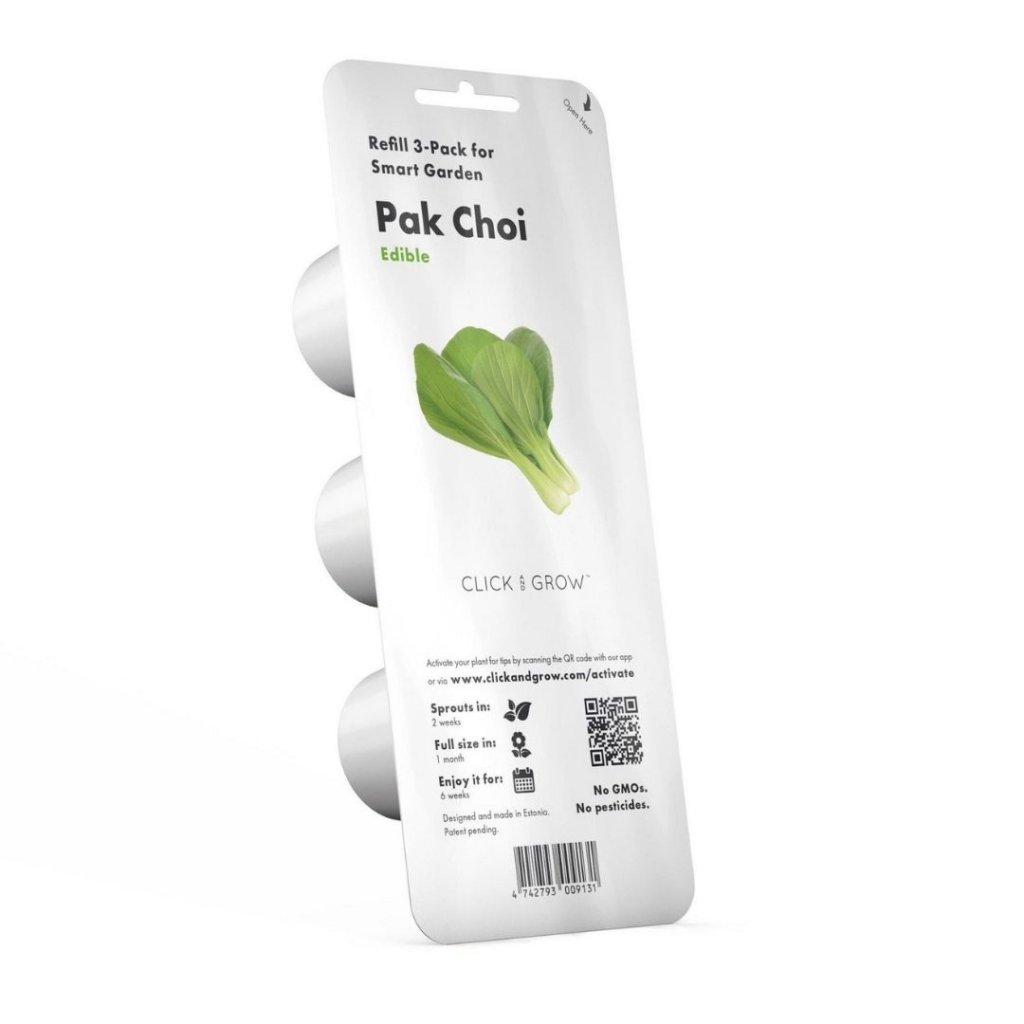 Click & Grow Smart Garden Refill 3-pack – Pak Choi