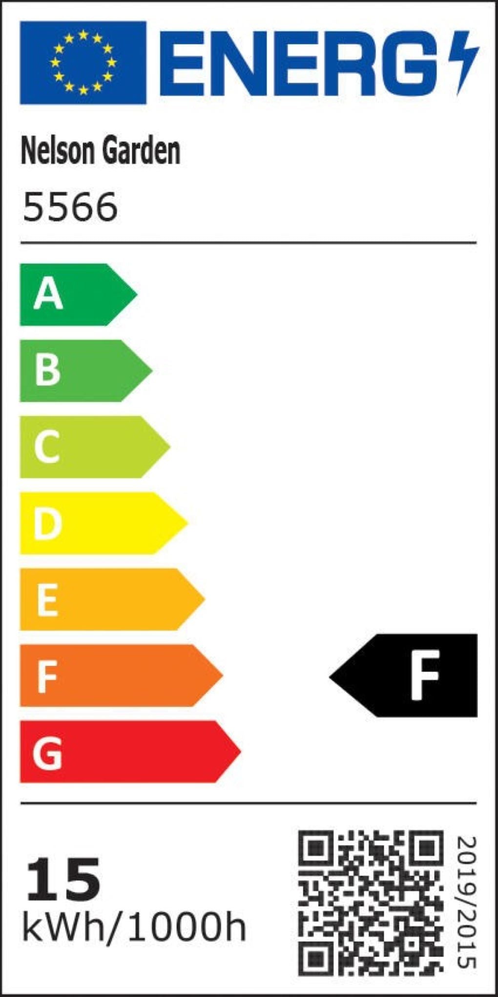 Detaljbilde av LED-lyslist 15 W fra gavepakningen
