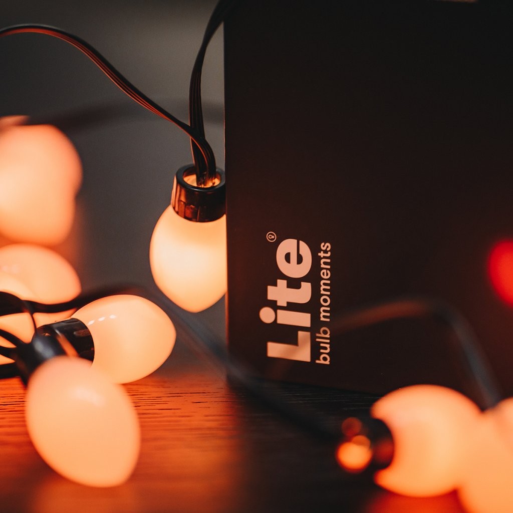 Globe Cone Smart Light Chain – Varig og værbestandig lyskjede for uteplass og hage