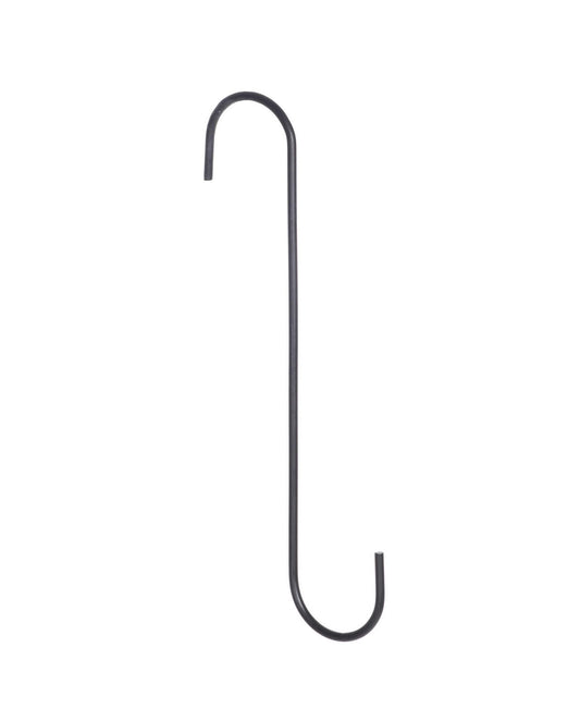 S-krok 30 cm i metall fra Nelson Garden – solid oppheng til fuglemater eller hageredskap.