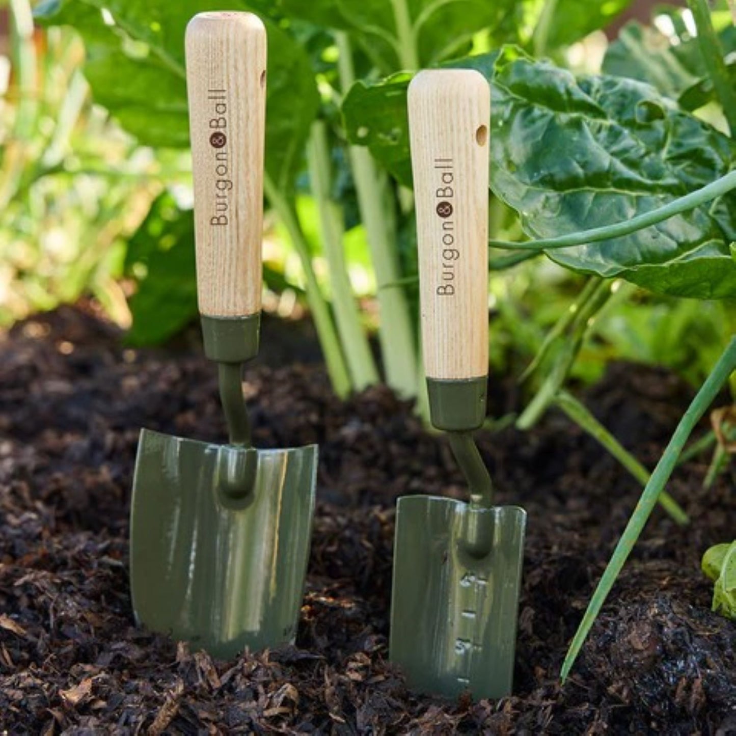 Smal RHS-godkjent plantespade til hagearbeid