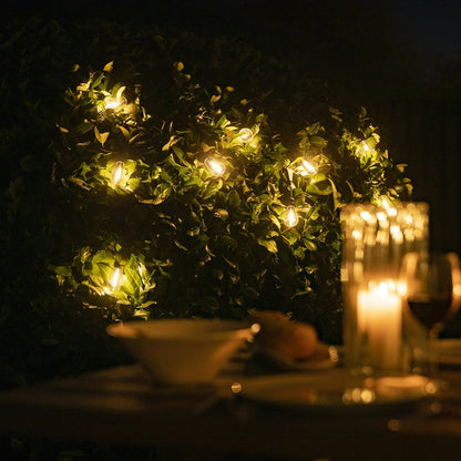 Vintage Edison Smart Light Chain – Klassisk og varig stemningslys til uteplassen