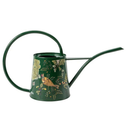 Grønn vannkanne med botanisk Woodland Wonders-design